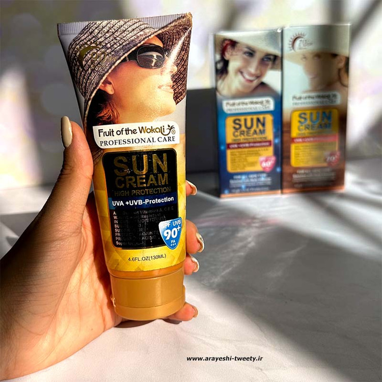 کرم ضدآفتاب وکالی +SPF70