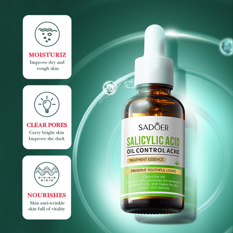 سرم ضد جوش و کنترل چربی سالیسیلیک اسید سادور – 30ml